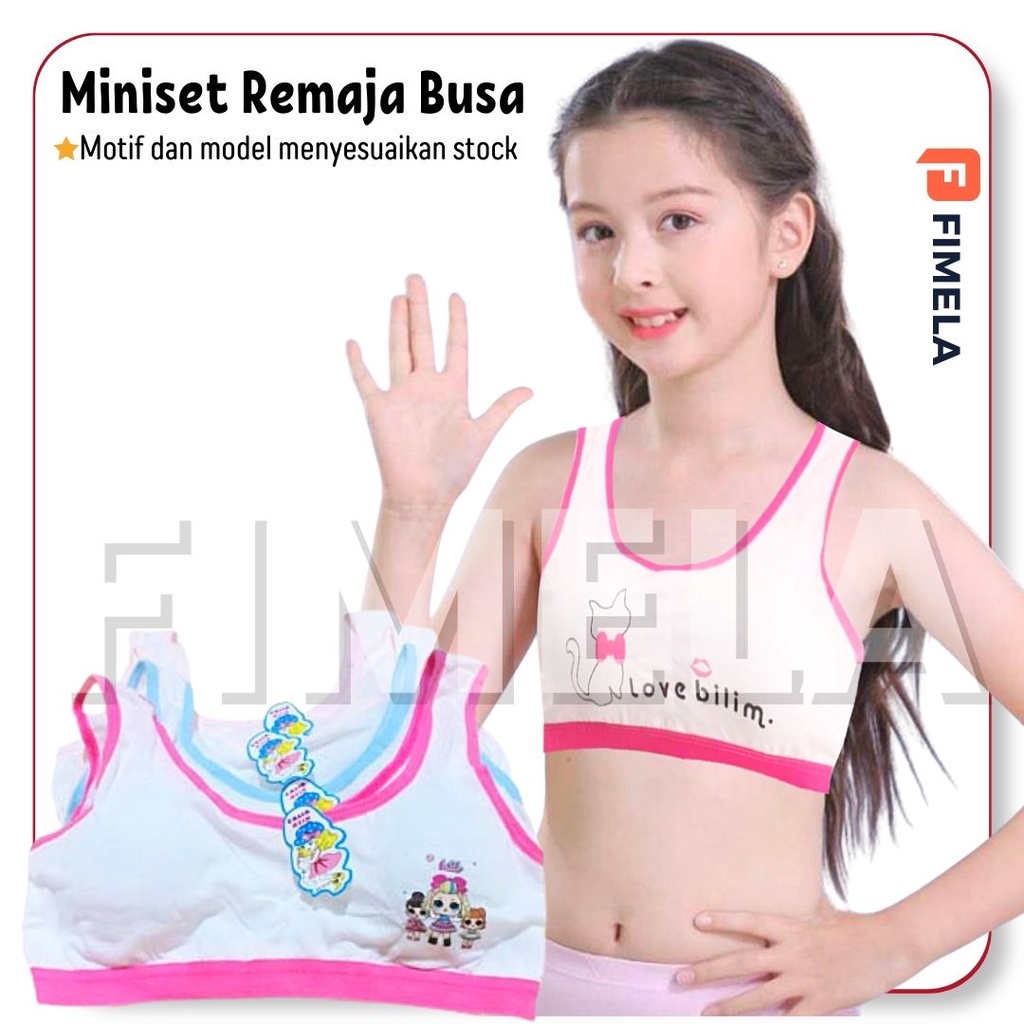 MINISET BRA REMAJA PEREMPUAN BUSA ELOISE -FIMELA.ID-