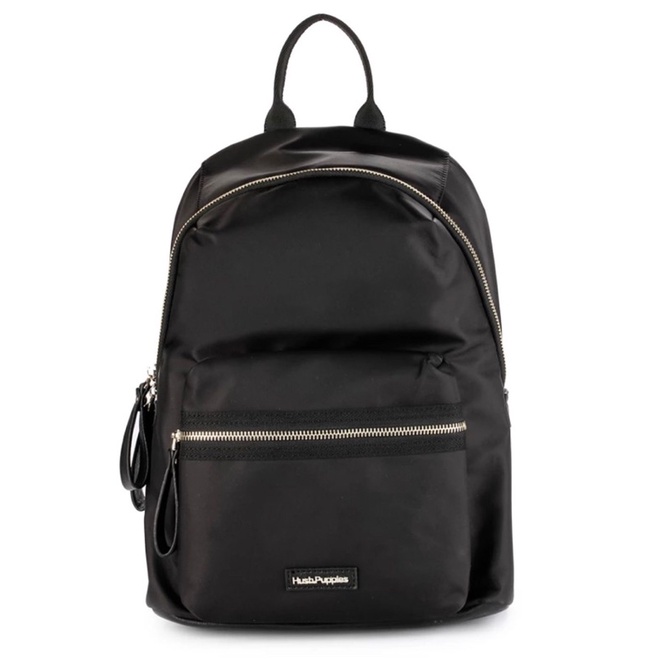 TAS DUKUNG/RANSEL HITAM HUSH PUPPIES