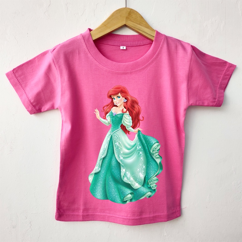 Kaos anak perempuan princess 2