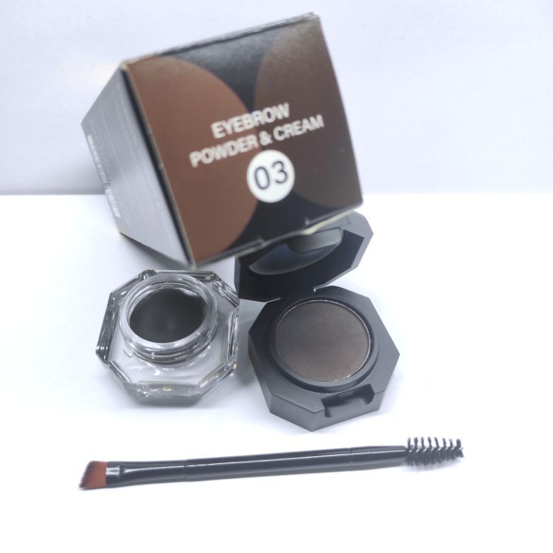 BEST SELLER!! EYEBROW POWDER+CREAM 89254 Gel eyeliner/ EYEBROW TAHAN LAMA