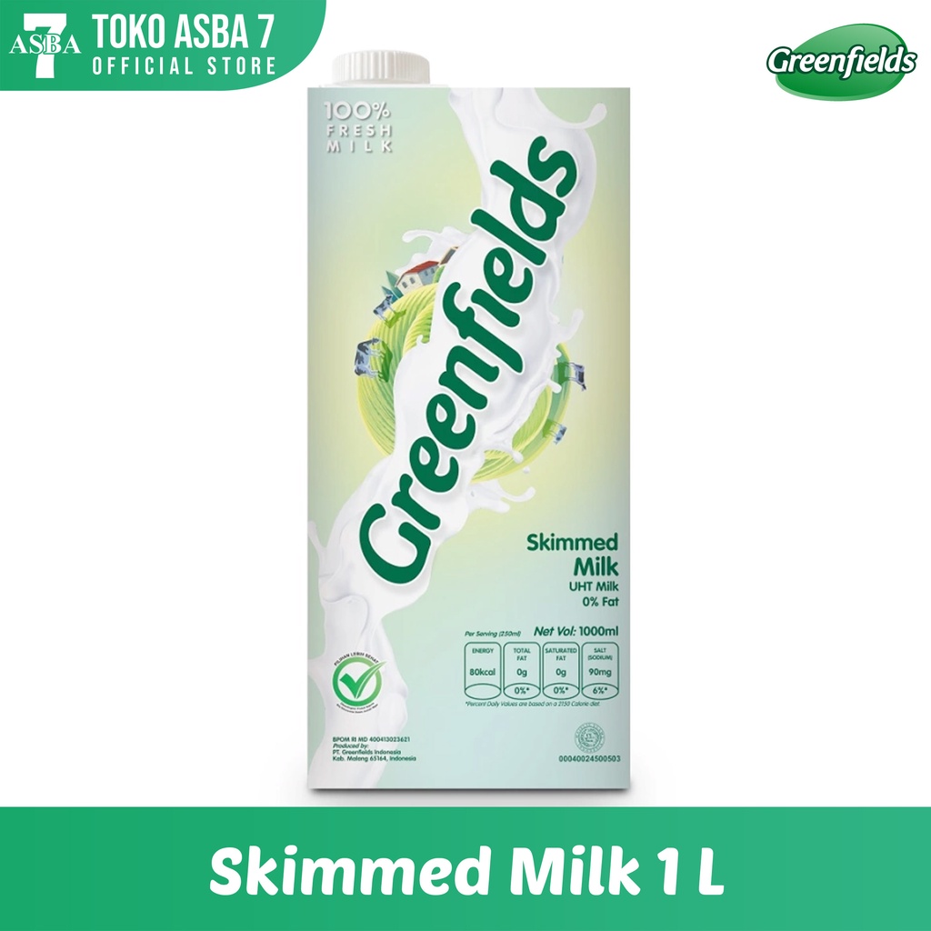 Jual Greenfield Skimmed Milk 1 L | Shopee Indonesia