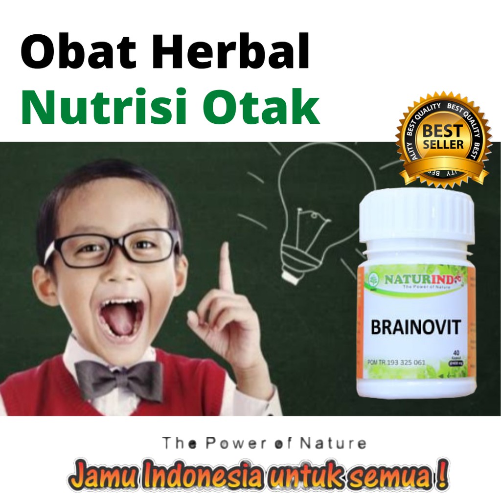 BRAINOFIT Obat Herbal Otak Alami-Demensia Dini-Anti Pikun-Amnesia-Alzeimer