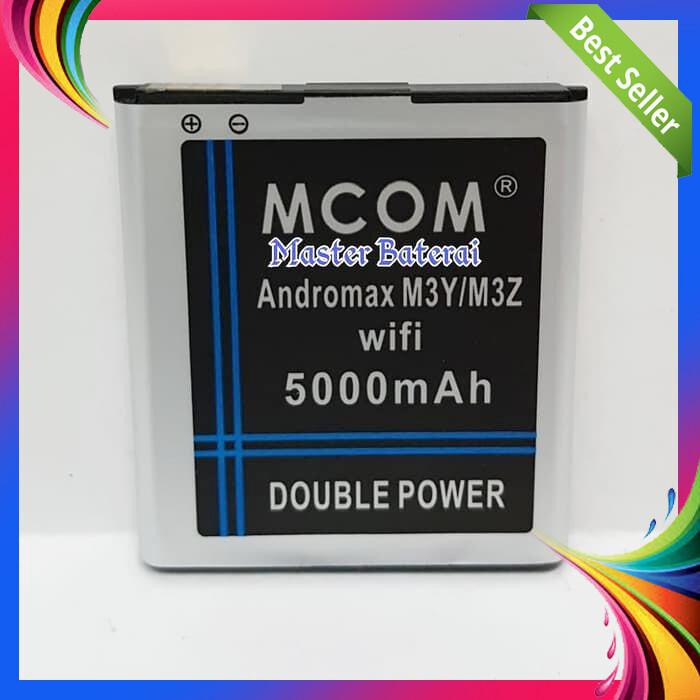 BATERAI MODEM ANDROMAX SMARTFREN MIFI M3Y M3Z DOUBLE POWER PROTECTION