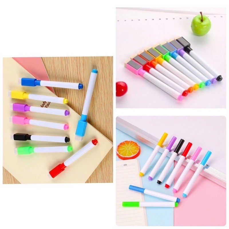 1pcs wipe clean spidol spidol wipe clean spidol mini