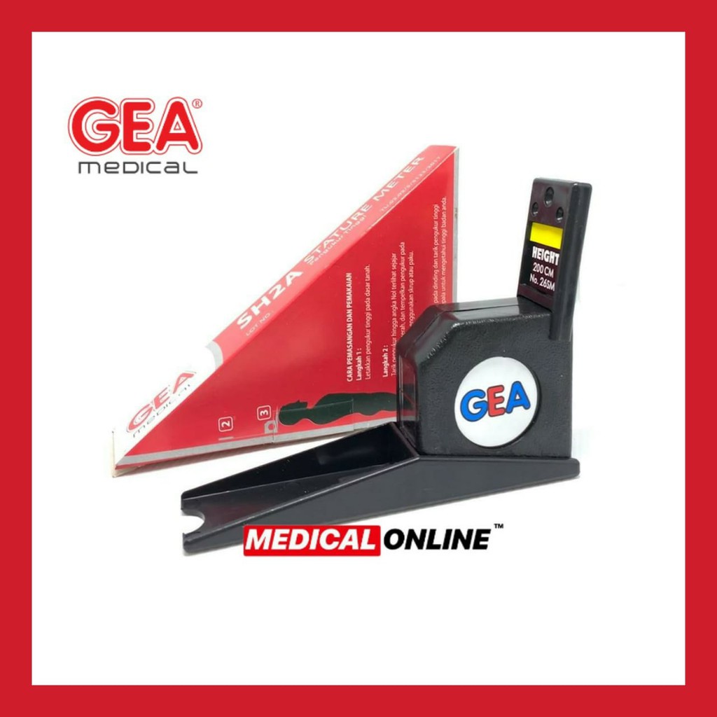 STATURE METER ALAT PENGUKUR TINGGI BADAN GEA STATUR METER GEA STATURMETER MEDICAL ONLINE MEDICALONLINE
