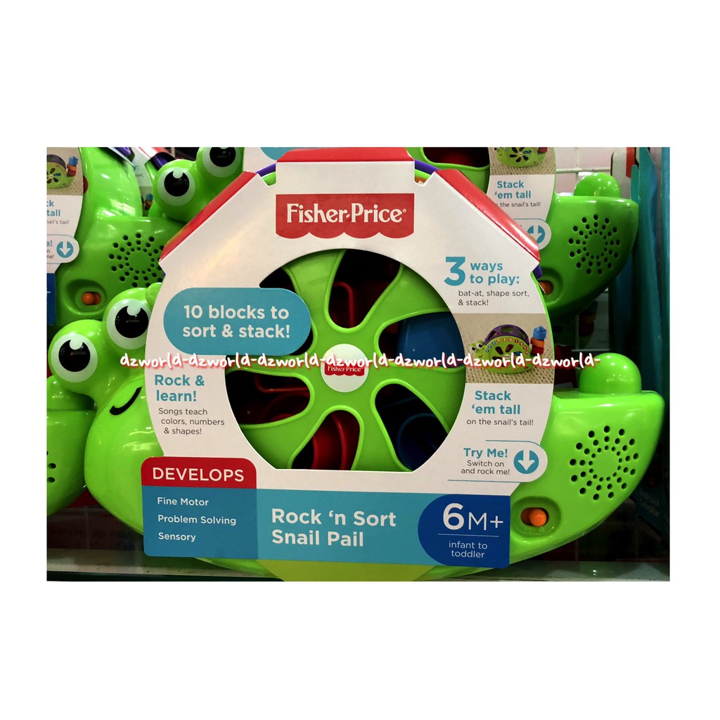 fisher price snail shape sorter