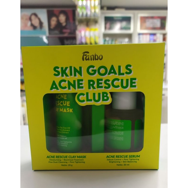 fanbo skin goals acne rescue club