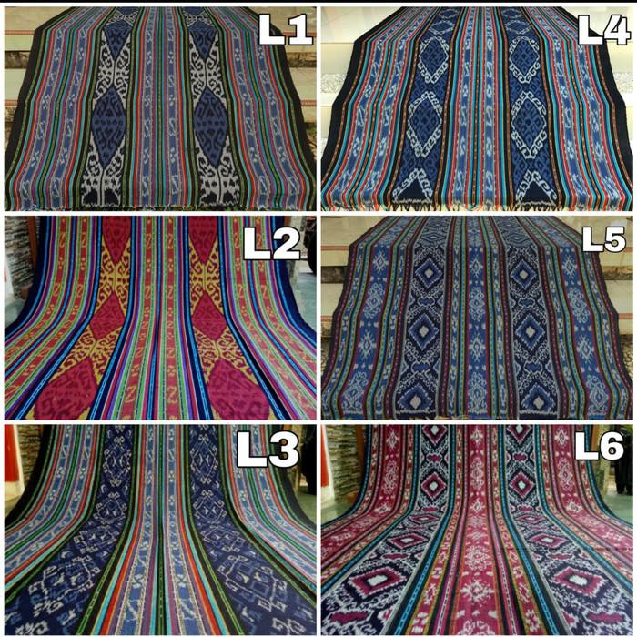 Bw4 Kain Tenun Ikat Blanket Etnik Lombok Original Handmade Tb067 - L6