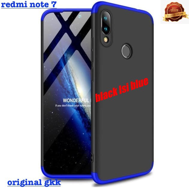 Xiaomi redmi note 7 Armor 360 Full Cover 3in1 GKK original