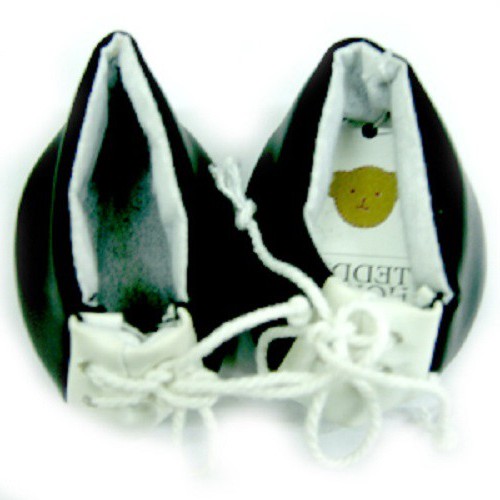 SHOES BLACK N WHITE 10" - 13"
