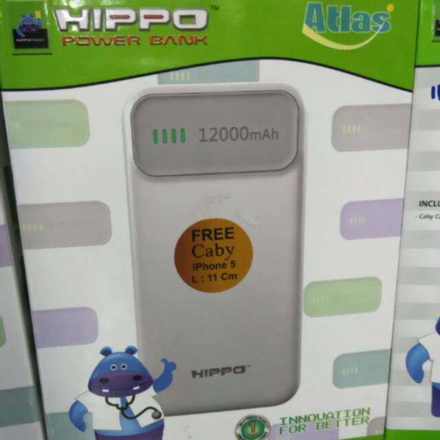 Power hippo atlas original 12000 mah