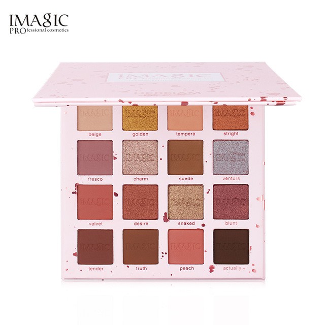 (READY &amp; ORI) IMAGIC 16 Color Pink Pop Eyeshadow Palette EY327 EY 327