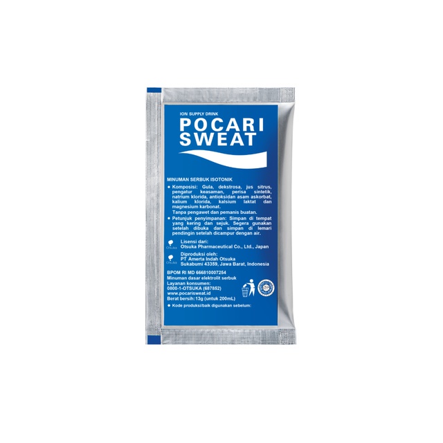 

POCARI SWEAT Sachet 13gr - 1 Box (5 Sachet)