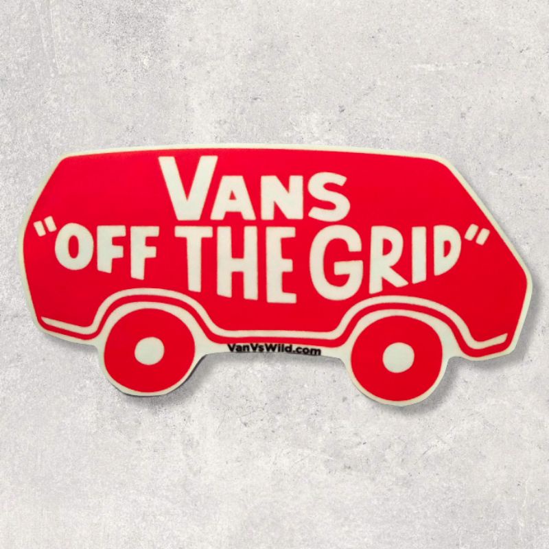 

STIKER VANS OFF THE GRID