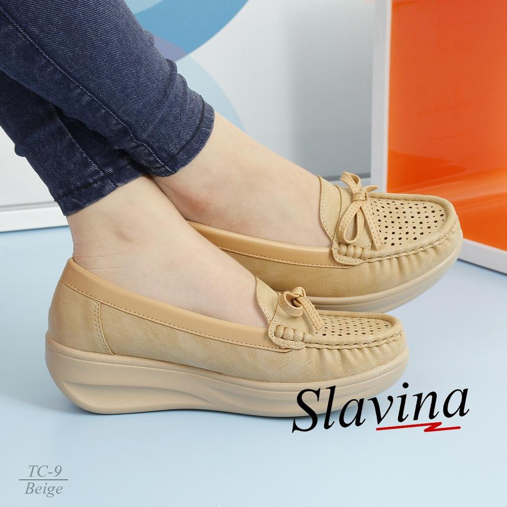 Sepatu Wanita Slavina Wedges Tc-9