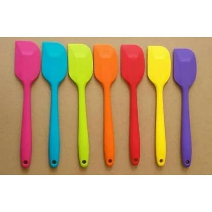 (BC) Spatula Sodet Silikon Food Grade Alat Masak Tahan Panas Anti Lengket-5