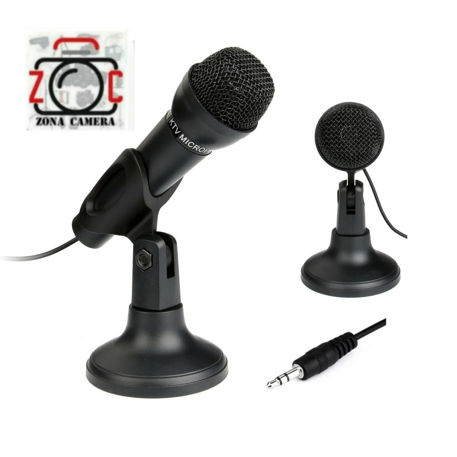 Jual Mic Podcast Murah Microphone Viral Kabel Mikrofon Meja Table Stand