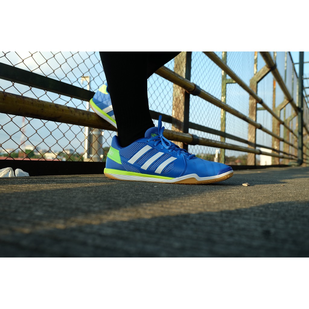 Sepatu Futsal Adidas Top Sala - Glory Blue  Original