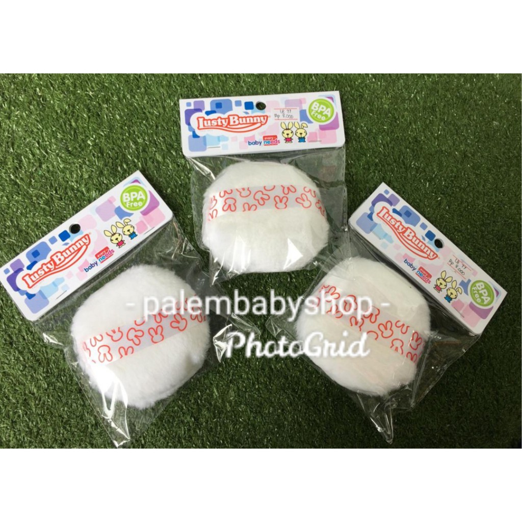 Lusty Bunny Powder Sponge Puff/Tepukan Bedak