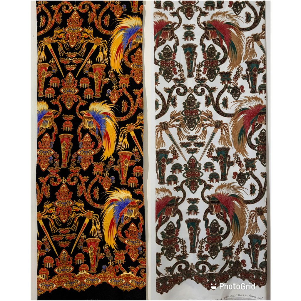 Kain Batik Semi Sutra Motif Papua 51110 Gulungan