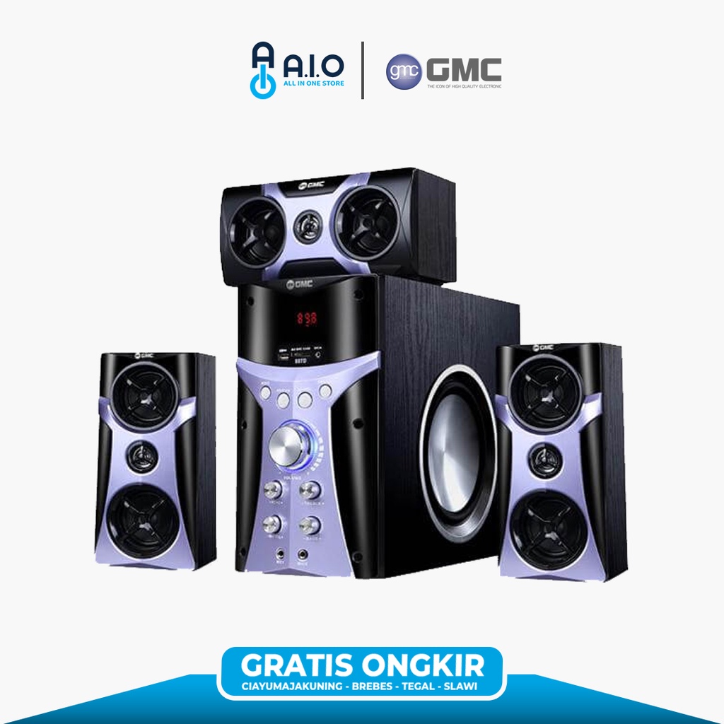 GMC SPEAKER 887D MULTIMEDIA BLUETOOTH | TERMURAH + GRATIS ONGKOS KIRIM*