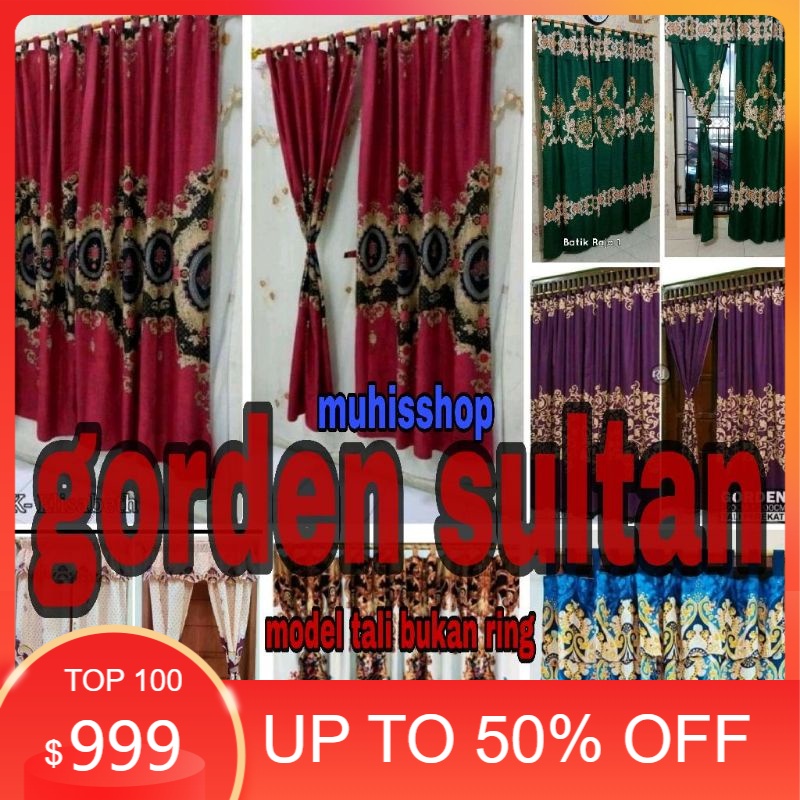 GORDEN PINTU / GORDENG JENDELA / HORDENG KOMPOR KOLONG DAPUR KARAKTER / KORDEN MURAH /GORDEN TALI/OR
