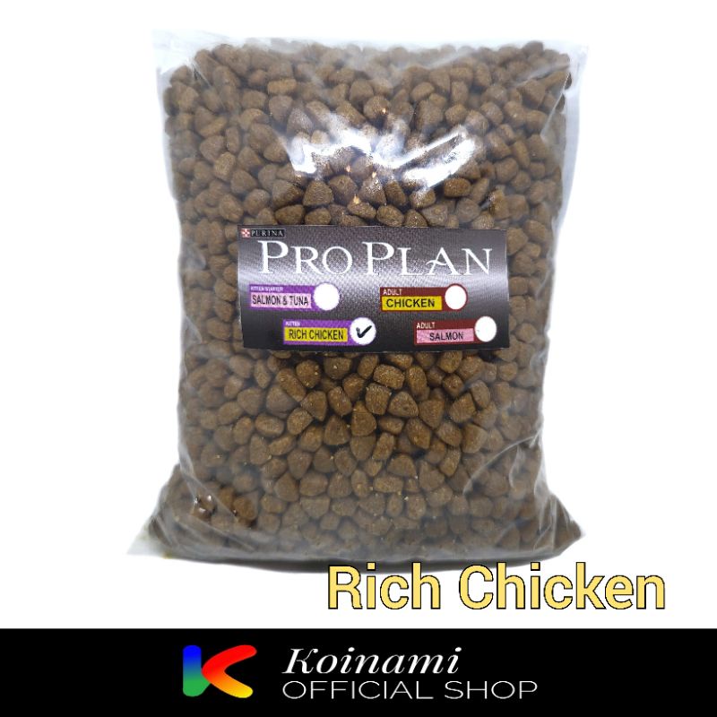 PROPLAN KITTEN 500 gr REPACK CHICKEN / MAKANAN KUCING