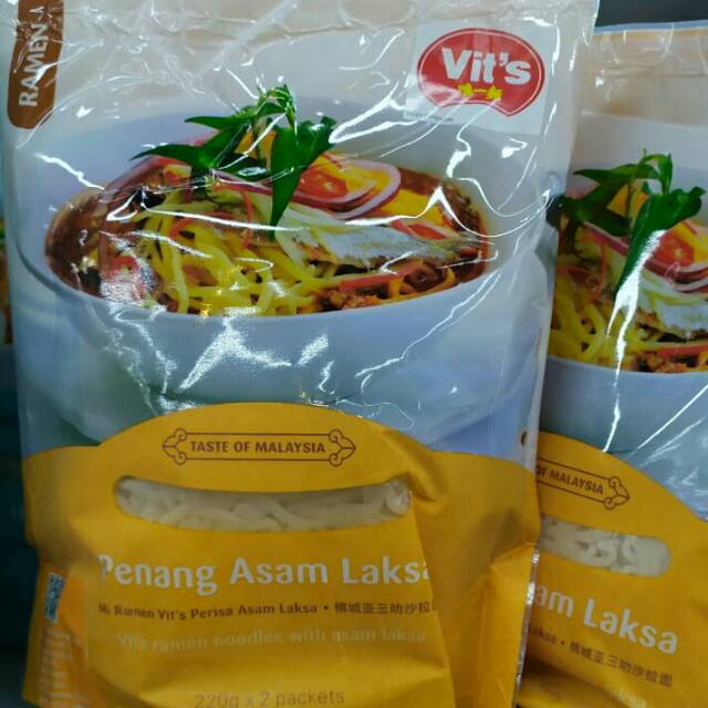 

Vits mi ramen penang asam laksa 2x220gr