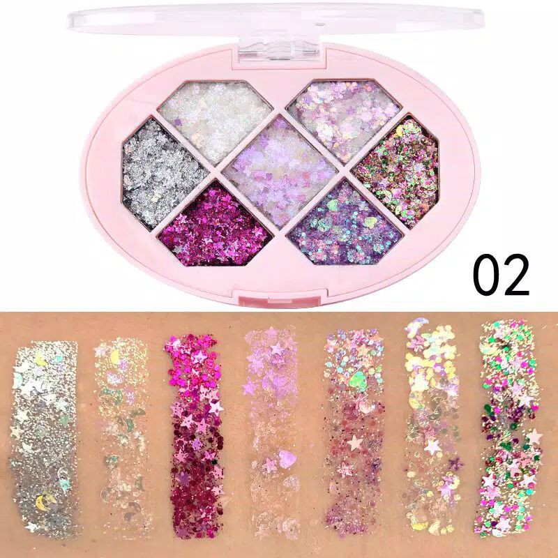 RCS✅ Cmaadu eyeshadow glitter untuk makeup