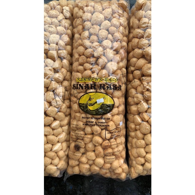 

Kerupuk Baso Ikan Sinar Rasa