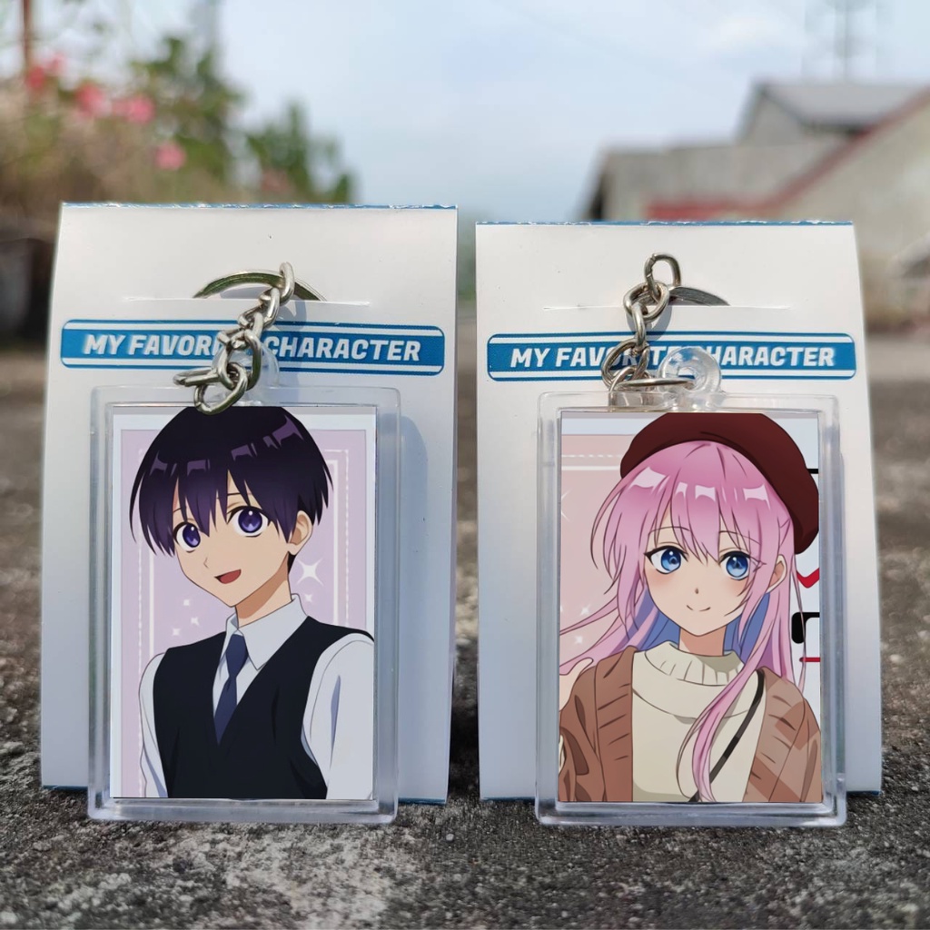 Keychain Anime Shikimori's Not Just a Cutie - Ganci Anime - Gantungan Kunci - Kawaii dake ja Nai Shi