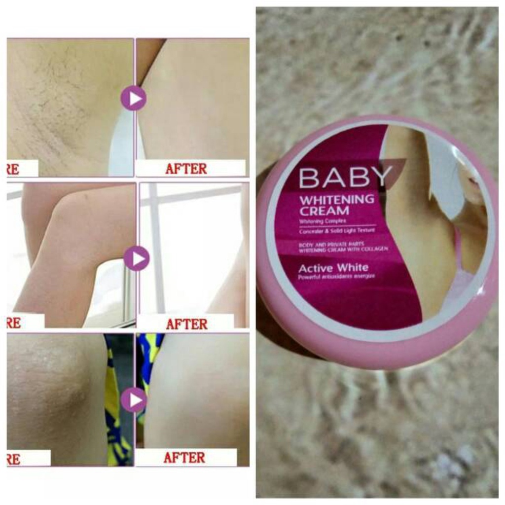 SHINE STAR - PROMO !! Baby Whitening Cream Pemutih Ketiak Leher Area Kewanitaan Ori AMPUH HANYA DALAM 2 SEMINGGU - 1 Pcs