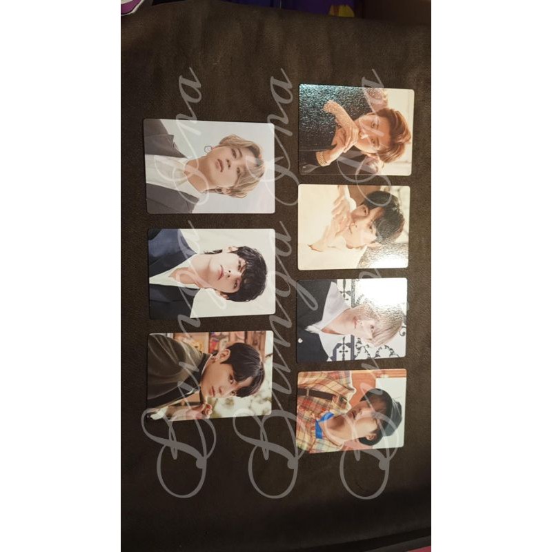 photocard official BTS 7th army membershipkit