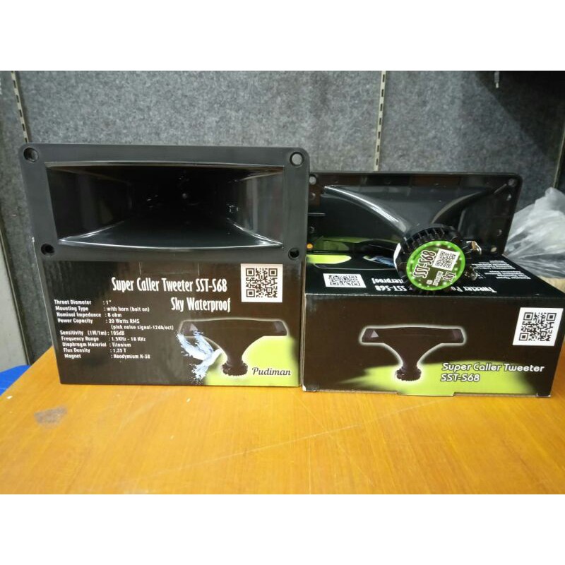Tweeter SST S68 speaker walet neo magnet Neodymium Tweeter panggil Super SST-S68 SKY WATERPROOF