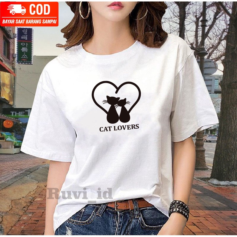 Ruvi_id-BELI 3 GRATIS HEADSET EXTRA BAS / KAOS CAT LOVERS / KAOS DISTRO / KATUN COMBED PREMIUM UNISEX WANITA PRIA OVERSIZE / KAOS OBLONG / KAOS KEKINIAN / KAOS WANITA IMPORT / KAOS WANITA LENGAN PENDEK / KAOS WANITA KOREAN STYLE / KAOS MURAH