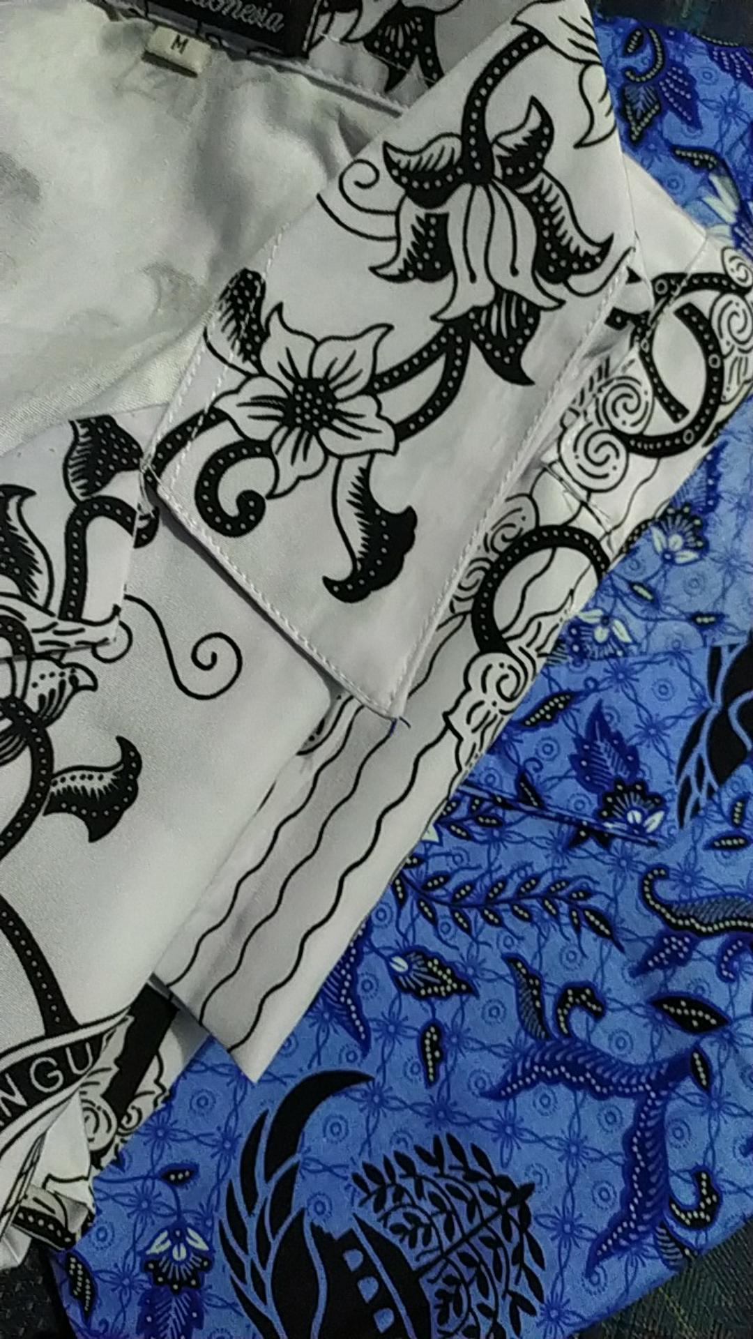 Seragam Katun Wanita Batik Korpri Pgri Kopri Dinas Pns Panjang