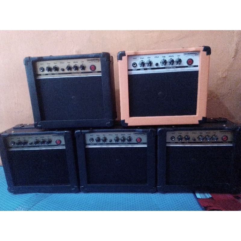 Ampli Speaker Gitar Akustik/Elektrik Thunderbolt GS-06