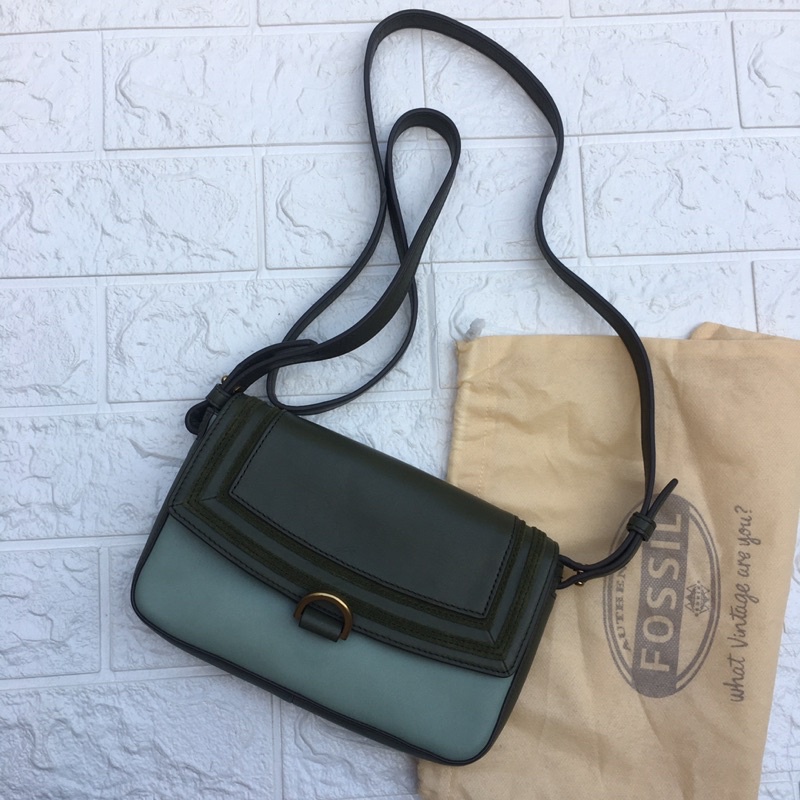 preloved Tas Fossil Millie Mini bag Moss PL