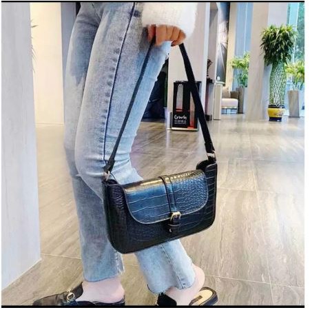 Tas Croco | Tas selempang wanita croco GESPER | Tas Wanita Croco