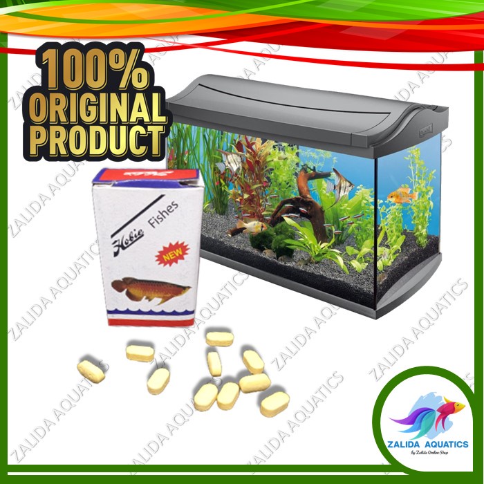HOBIE FISHES ASLI ORIGINAL - MULTIVITAMIN PENAMBAH NAFSU MAKAN IKAN OBAT VITAMIN IKAN HIAS