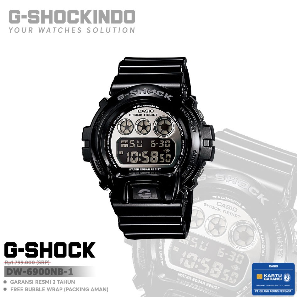Casio G-Shock DW-6900NB-1 / DW-6900NB-1DR Original