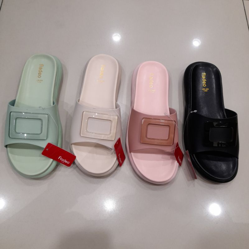 sandal flat wanita fladeo