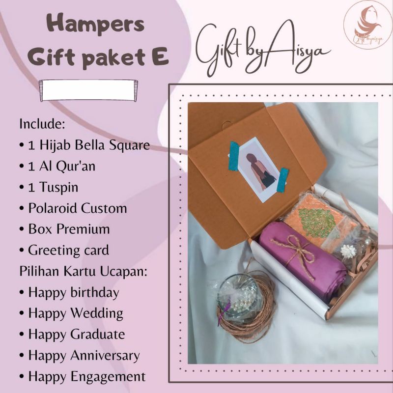 

HampersGift|KadoWisuda|KadoUlangtahun