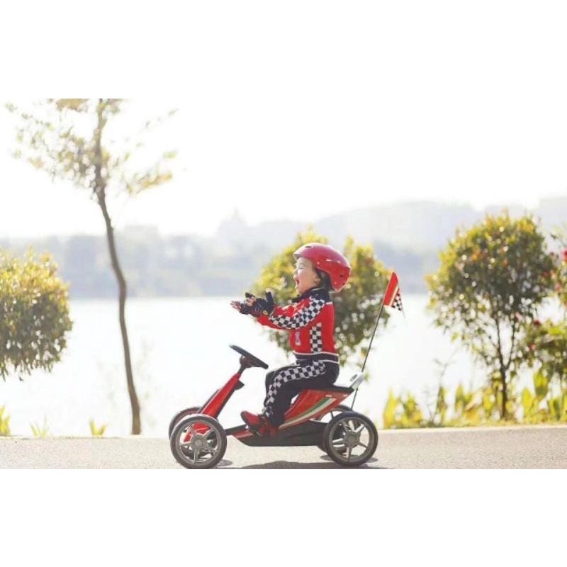 Pliko Ride On Ferrari Go Kart PK820