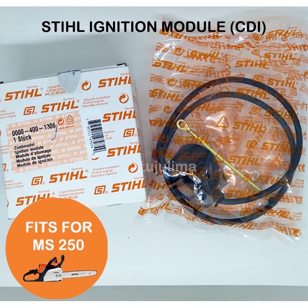 Jual STIHL MS 250 Ignition Module Coil CDI MS250 SENSO ORIGINAL I NEW22