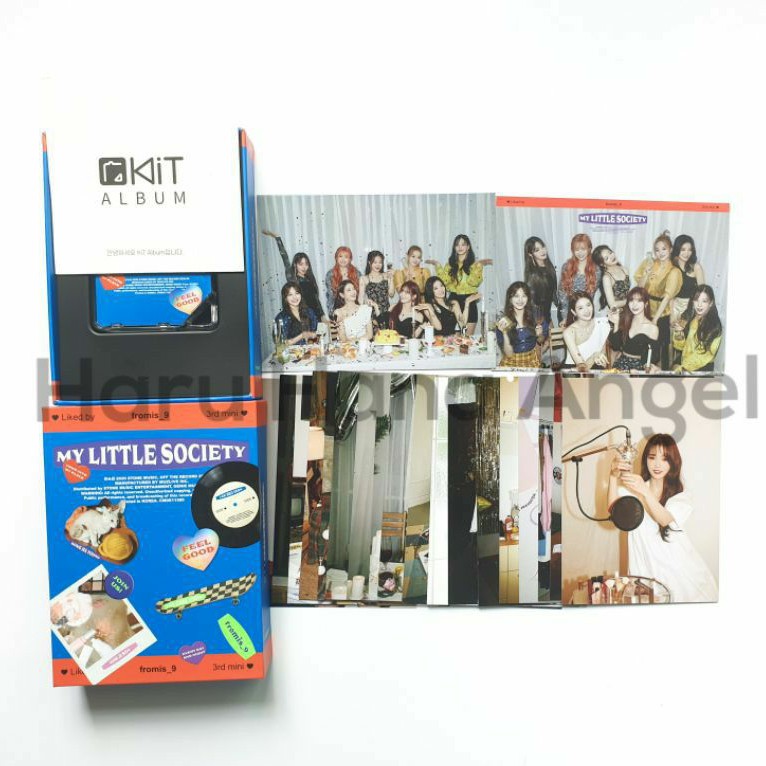 [READY STOCK| SHARING] FROMIS_9 - MINI ALBUM VOL.3 [MY LITTLE SOCIETY] (KIT ALBUM)