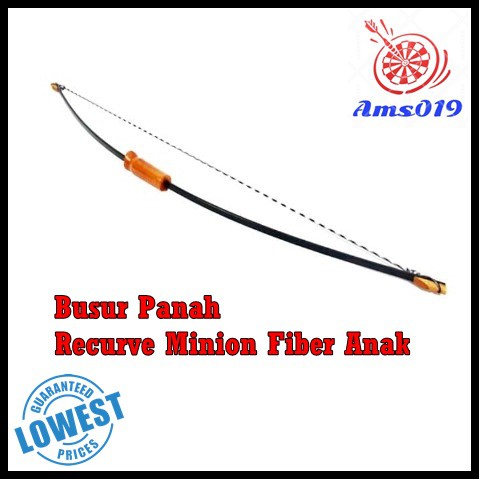 Busur Panah Recurve Minion Fiber Anak