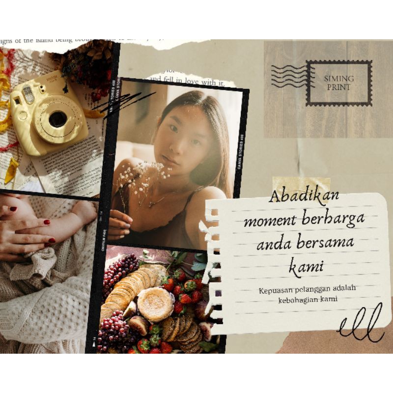 HIASAN DINDING CETAK FOTO BESAR BONUS BINGKAI FOTO  UKURAN BESAR 16R+ (40×60)DEKORASI FOTO MINIMALIS