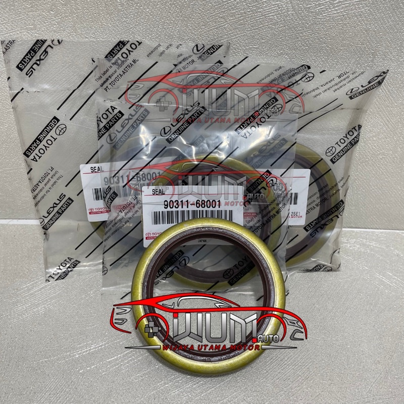 OIL SEAL FRONT WHEEL SIL RODA DEPAN RINO 115 Dyna 110 90311-68001