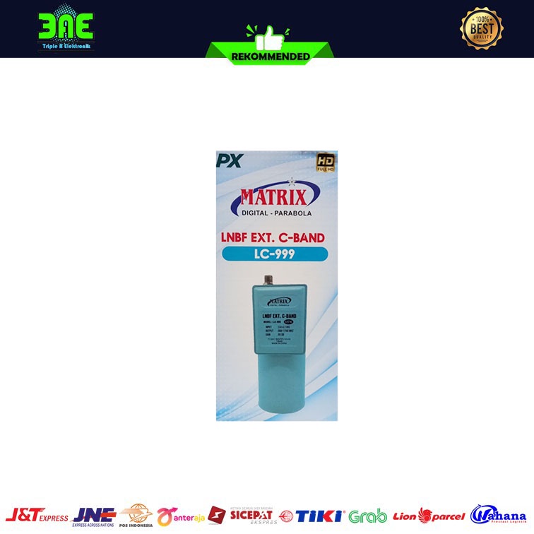 LNB C Band Single Out Matrix LC-999 1 Satelit For 1 Receiver Parabola